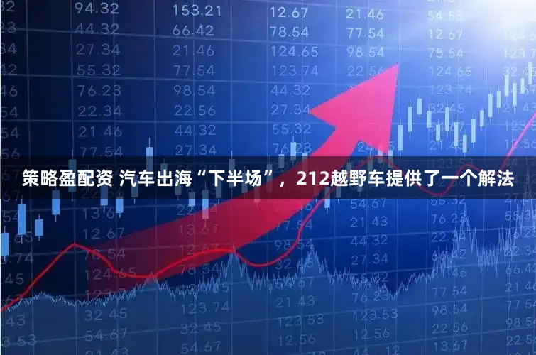 策略盈配资 汽车出海“下半场”，212越野车提供了一个解法