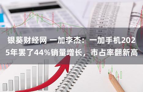 银葵财经网 一加李杰：一加手机2025年罢了44%销量增长，市占率翻新高